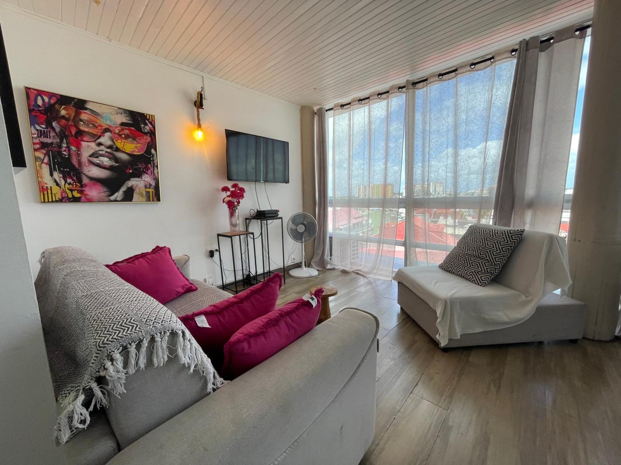 Penthouse 10 Min Port Croisiere Et Aeroport Apartment Pointe-a-Pitre  Ngoại thất bức ảnh